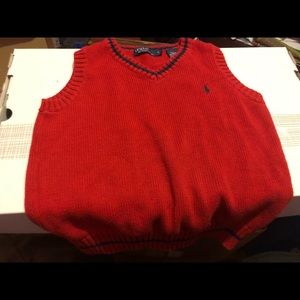 Polo Ralph Lauren sweater vest boys